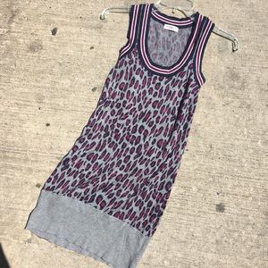 Kensie Girl stretch Leopard knit dress